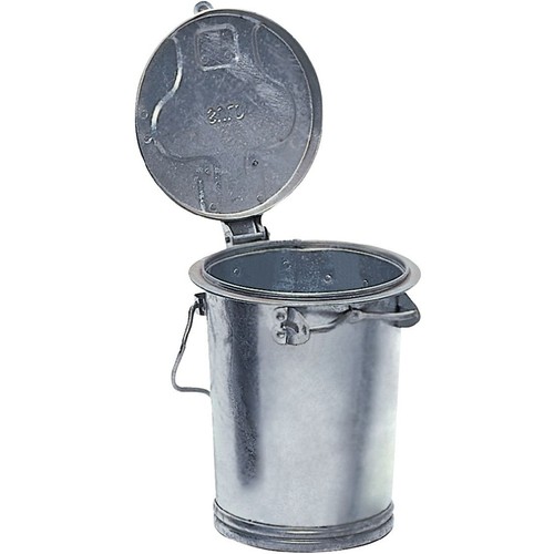 Mülleimer 35l stahlblech tzn - mülleimer,
