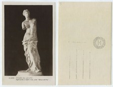 64517 - Aphrodite - Venus de Milo - Louvre - Echtfoto - alte Ansichtskarte