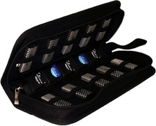 Mediarange Tasche für 10 USB Sticks und 5 SD Karten Archivierungs Mappe
