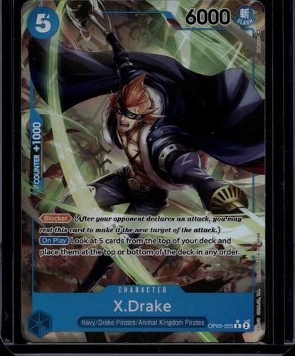One piece card game drake - one, x