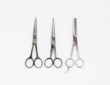 3x Haarschneideschere