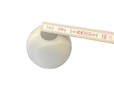 E14 Lampenschirm Öffnung ca.3 cm Ersatzglas Glasschirm weiss Höhe 8cm