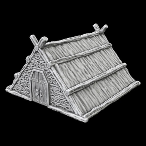 Druck modelle thatch hut - 3d-druck, "thatch