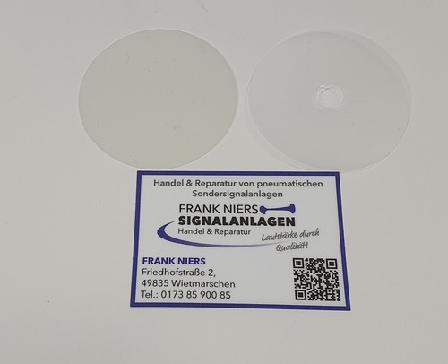 Membrane dichtscheibe für - &,