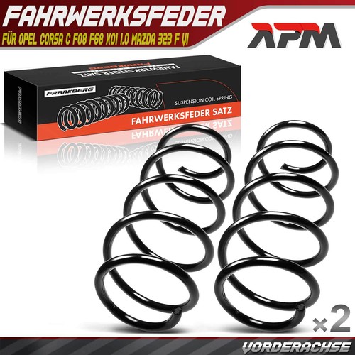 Federn fahrwerksfeder vorne - 2x,