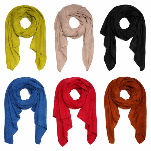 Xxl boucle schal farben - xxl,