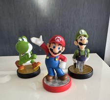 Mario, Luigi und Yoshi Amiibo (Super Mario/Super Smash Bros)
