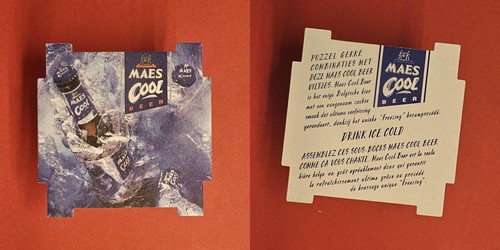 Maes cool beer drink ice - ice, cold