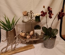 Deko  Konvolut, silber 8