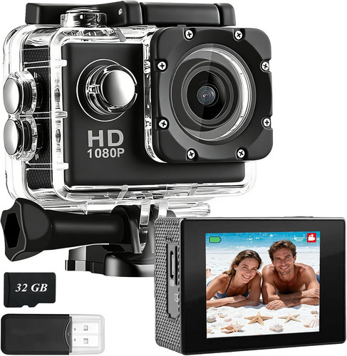 Action cam fhd - fhd, 1080p/12mp