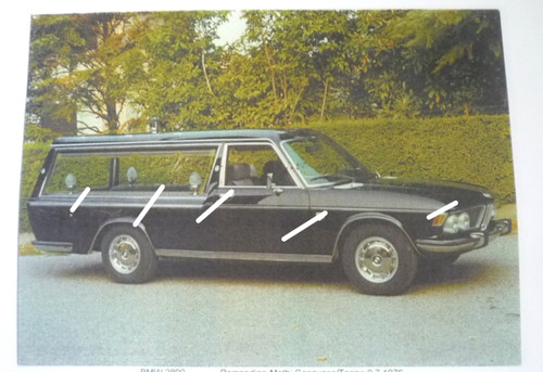 Bmw 2800 leichenwagen - e3,