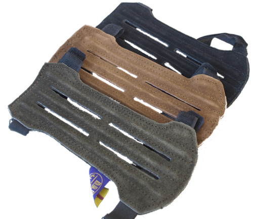 Armschutz lang aus - , wildleder