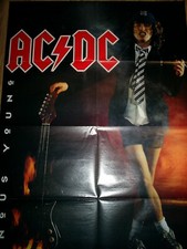  ANGUS YOUNG - Vintage 90er RIESEN POSTER A1 -  AC/DC - TOP