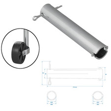 Achse für Stützrad Anhänger