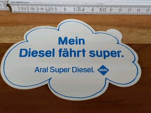 Mein diesel fährt super - super, aral