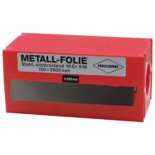 Record metal foil 500mm - metal, d.0,500mm