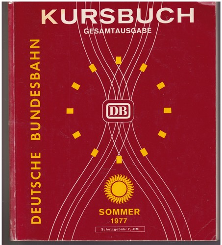 Original kursbuch db - original,