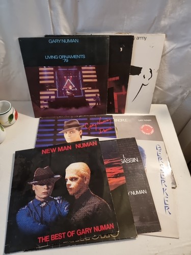 Gary numan konvolut vinyl lps - gary,