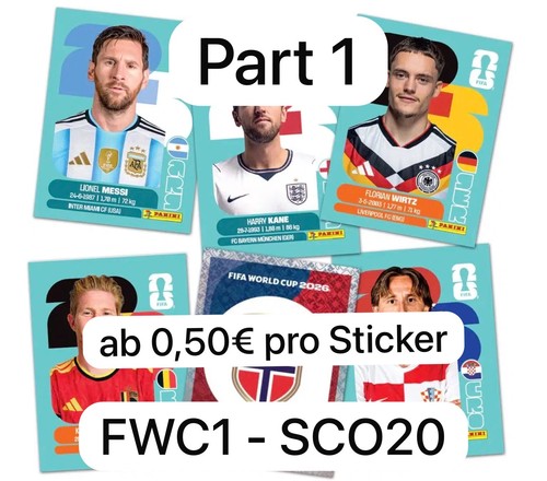 Panini fifa 2026 - panini, wm