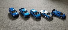 SIKU Konvolut, Blaue Fahrzeuge, 1/64, Wie Neu