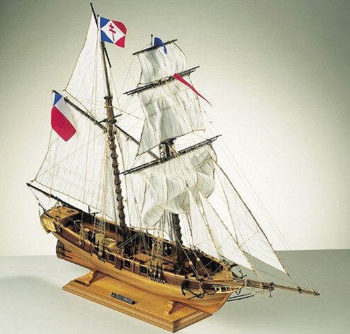Toulonnaise schoner 75 - la, 1:75