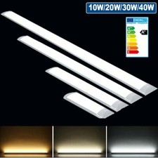 LED Wannenleuchte Röhre 30/60/90/120/150cm Deckenlampe Feuchtraumlampe Werkstatt