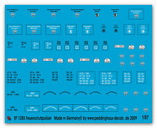 Peddinghaus  1/87 1285 Feuerschutzpolizei