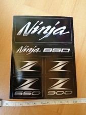 Kawasaki Kawa Ninja 650 Sticker/ Aufkleber, selten, top Zustand 