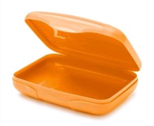 Tupperware Snackbox orange