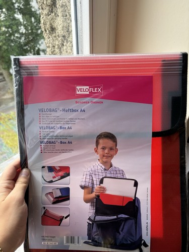 Veloflex velobag heftbox - velobag, a4