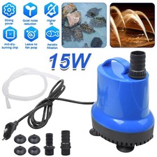15W Tauchpumpe Schmutzwasserpumpe Wasserpumpe Kellerpumpe Gartenpumpe  Blau Neu