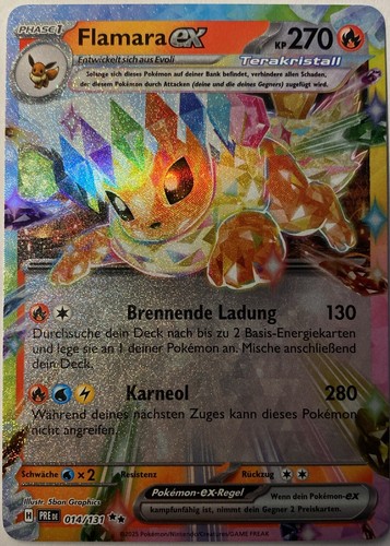 Pokemon flamara deutsch - pokemon, ex
