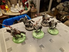Der Herr der Ringe tabletop Nr 105, 5 Reiter von Gondor einer beschädigt...