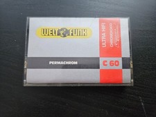 WELTFUNK-ULTRA HI FI- C-60 Audio Kassette WEST GERMANY-RAR!
