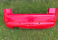 A3 8P Stoßstange Heckstoßstange Stoßfänger hinten 2/3-Türer Rot PDC