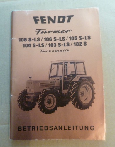 Fendt schlepper 102 - fendt,