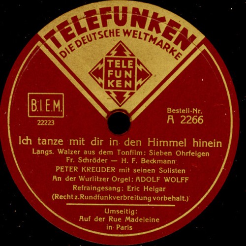 Peter kreuder adolf - &, wolff