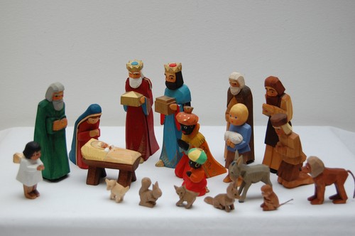 Krippenfiguren lotte sievers - krippenfiguren,