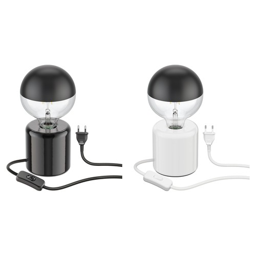 Tischlampe tipo porzellan rund - tischlampe,
