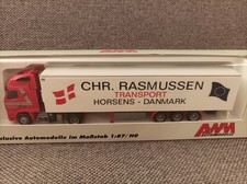 AWM H0 1:87 in OVP - 71285 Volvo FH Kühlkoffer-Sattelzug "Chr. Rasmussen" ( DK )