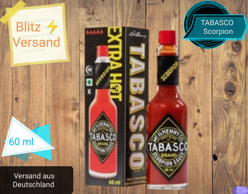 Tabasco scorpion sauce - tabasco,