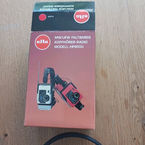 Elta walkman radio - elta, 80's