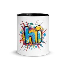 Tasse mit farbiger Innenseite