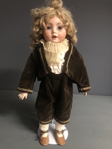Antike porzellankopfpuppe - antike,