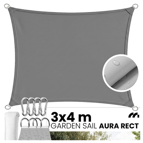 Sonnensegel rechteckig 3x4m - rechteckig,