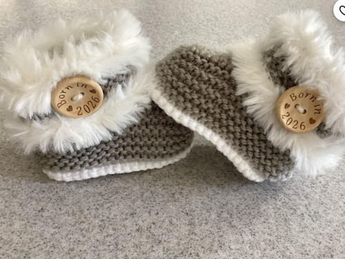 Handgefertigte gestrickte