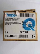 Hager EG403E 4 Kanal Wochenzeitschaltuhr weekly timer
