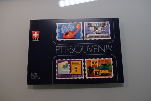 Schweiz ptt souvenirheft - schweiz,