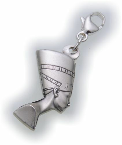 Neu charm nofretete silber - charm,