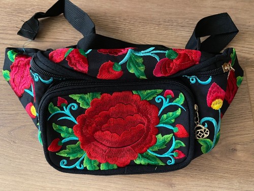 Bunt bestickte crossbody bag - bestickte,
